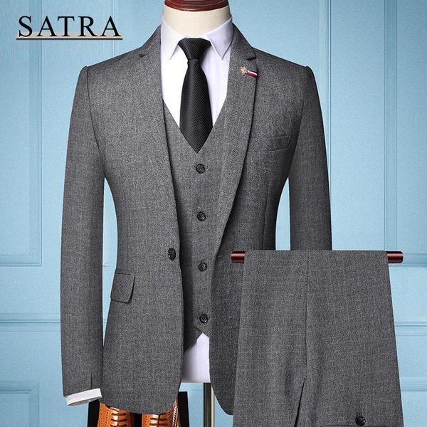 men's suits & blazers satra 2021 arrival three-piece male fit business , men's fashion boutique slim groom wedding suit, White;black
men's suits & blazers satra 2021 arrival three-piece male fit business , men's fashion boutique slim groom wedding suit, White;black