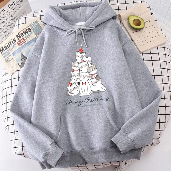 men's hoodies & sweatshirts s christmas arrival fashion women cat tree print o-neck long sleeve pullover loose sweatshirt, Black
men's hoodies & sweatshirts s christmas arrival fashion women cat tree print o-neck long sleeve pullover loose sweatshirt, Black