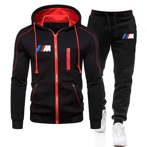 new m sets men's autumn pieces male zipper hoodie+pants winter two casual gym bmw sportswear brand tracksuit suit sweat clothing uiagx, Black
new m sets men's autumn pieces male zipper hoodie+pants winter two casual gym bmw sportswear brand tracksuit suit sweat clothing uiagx, Black