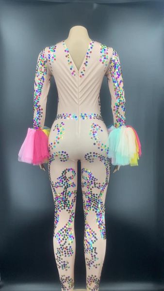 women stage multi-color sequin long sleeves spandex jumpsuit birthday celebrate prom leggings outfit women dance jumpsuit, Black;red
women stage multi-color sequin long sleeves spandex jumpsuit birthday celebrate prom leggings outfit women dance jumpsuit, Black;red