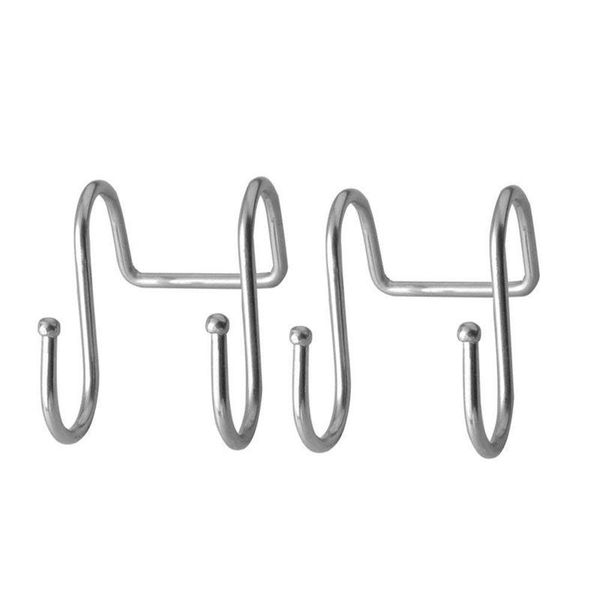 premium 2 pack dual s shaped hooks stainless steel home office bath coat caps towel hanger, kitchen spoon pan pot holder rack fo
premium 2 pack dual s shaped hooks stainless steel home office bath coat caps towel hanger, kitchen spoon pan pot holder rack fo