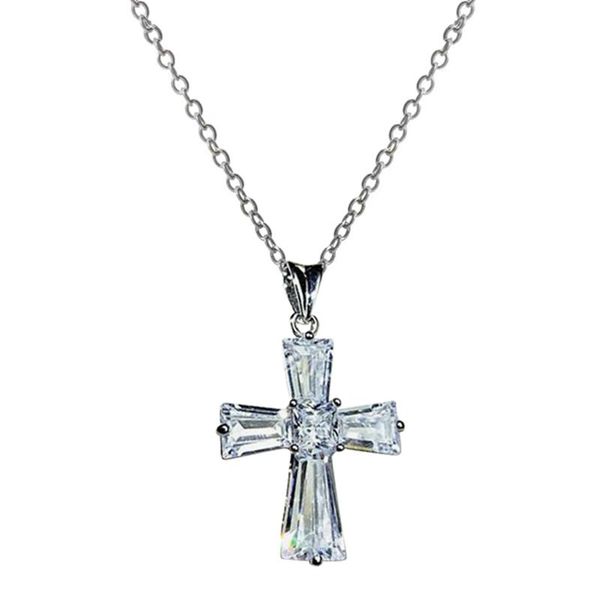 pendant necklaces fashion luxury cross necklace party daily wear statement anniversary birthday gift girls jewelry, Silver
pendant necklaces fashion luxury cross necklace party daily wear statement anniversary birthday gift girls jewelry, Silver