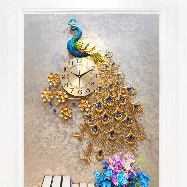 wall clocks peacock clock european living room household mute creative quartz simple decorative
wall clocks peacock clock european living room household mute creative quartz simple decorative