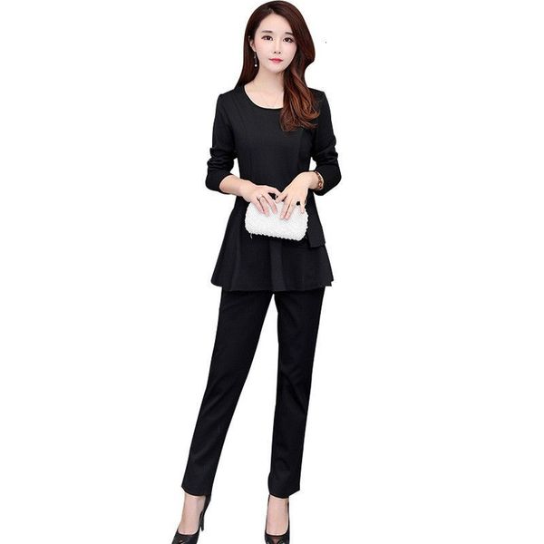 2021 new spring fashion elegant casual ol two piece set female blouse and pant suits ladies vintage plus size 5xl slim clothing 066q7z, Gray
2021 new spring fashion elegant casual ol two piece set female blouse and pant suits ladies vintage plus size 5xl slim clothing 066q7z, Gray
