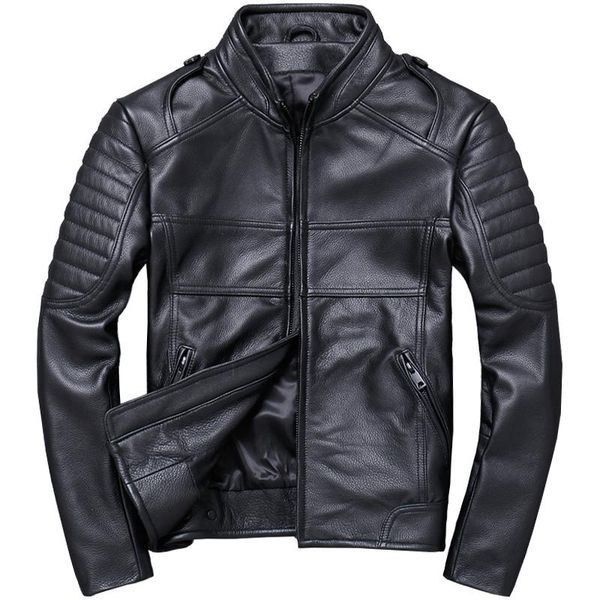men's leather & faux 2021 black men american style motorcycle jacket large size xxxxxl genuine cowhide autumn slim fit biker's coa
men's leather & faux 2021 black men american style motorcycle jacket large size xxxxxl genuine cowhide autumn slim fit biker's coa