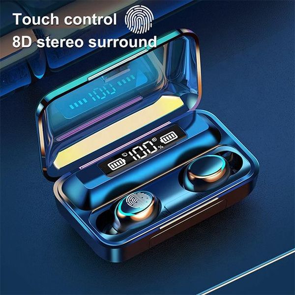 tws wireless bluetooth earbuses 5.0 touch headset 9d stereo sport music waterproof led display airbuds headset with mic f9-5
tws wireless bluetooth earbuses 5.0 touch headset 9d stereo sport music waterproof led display airbuds headset with mic f9-5