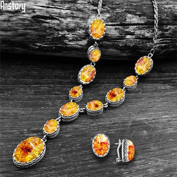 earrings & necklace vintage synthetic ambers stud jewelry sets antique silver plated quartz unakite stone amethysts fashion set
earrings & necklace vintage synthetic ambers stud jewelry sets antique silver plated quartz unakite stone amethysts fashion set
