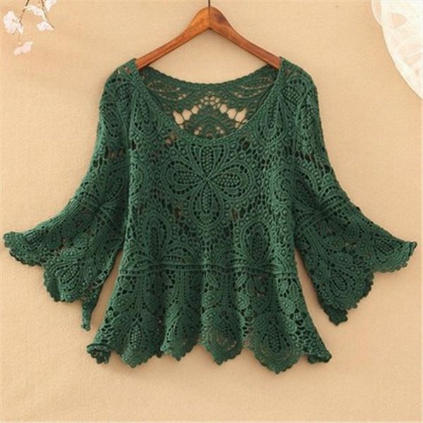 korean fashion lace small women sweater coat female crochet hollow five point sleeve o neck knitted pullover, White;black
korean fashion lace small women sweater coat female crochet hollow five point sleeve o neck knitted pullover, White;black
