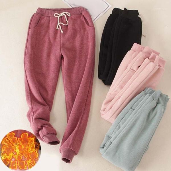 warm lamb cashmere pants women winter plus size drawstring waist loose thickened fleece harem women's & capris, Black;white
warm lamb cashmere pants women winter plus size drawstring waist loose thickened fleece harem women's & capris, Black;white