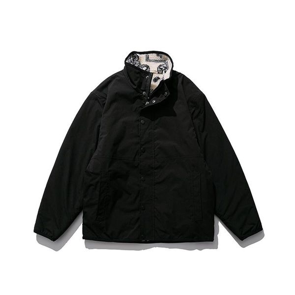 men's jackets 2021 autumn and winter japanese retro stand-up collar jacket american casual cashew flower polar fleece double-sided wear, Black;brown
men's jackets 2021 autumn and winter japanese retro stand-up collar jacket american casual cashew flower polar fleece double-sided wear, Black;brown