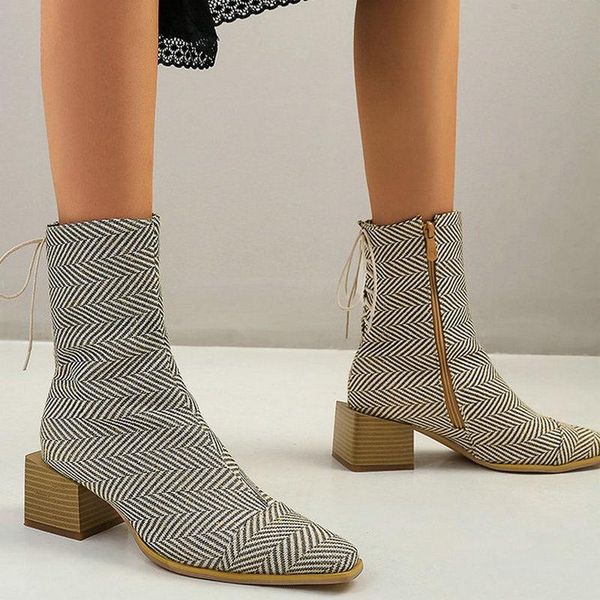boots 2021 autumn winter women ankle comfortable square heel ladies short toe lace up plus size 34-45, Black
boots 2021 autumn winter women ankle comfortable square heel ladies short toe lace up plus size 34-45, Black