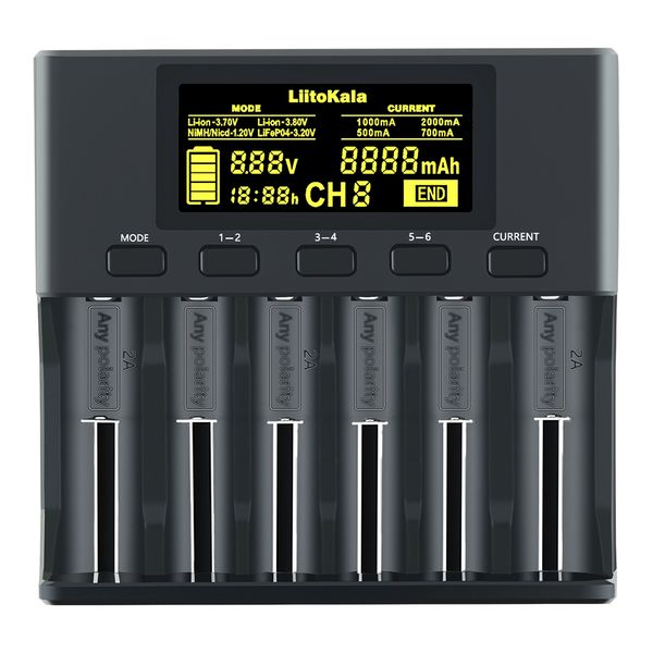 liitokala pack lii-pd4 lii-pd2 lii-500s lii-500 lii-600 lii-s6 lii-s8 3.7v 18650 18350 21700 20700 26650 lithium 1.2v battery charger
liitokala pack lii-pd4 lii-pd2 lii-500s lii-500 lii-600 lii-s6 lii-s8 3.7v 18650 18350 21700 20700 26650 lithium 1.2v battery charger