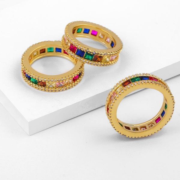 wedding rings 2021 listing women multicolor micro pave zircon fashion geometric personality design gold ring jewelry, Slivery;golden
wedding rings 2021 listing women multicolor micro pave zircon fashion geometric personality design gold ring jewelry, Slivery;golden