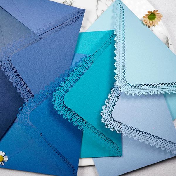 gift wrap 5pcs/set original lace envelope hollow literary envelopes for wedding invitations, cards, gifts packing 
gift wrap 5pcs/set original lace envelope hollow literary envelopes for wedding invitations, cards, gifts packing