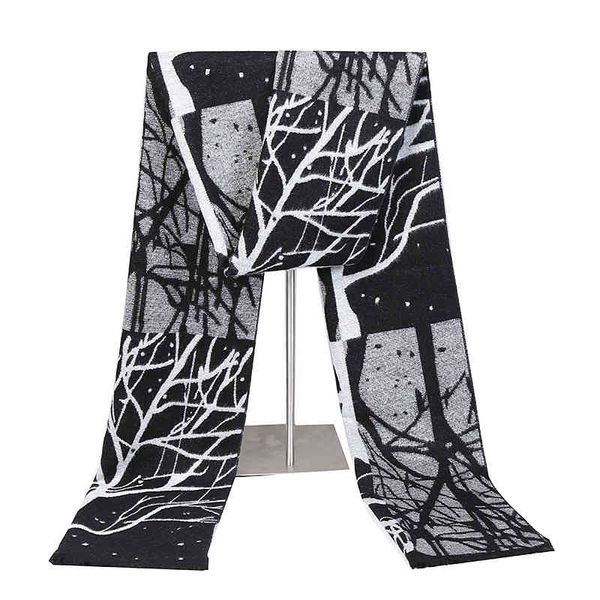autumn winter new men's fashionable digner warm versatile simple scarf black twin printed double sided warm scarf, Blue;gray
autumn winter new men's fashionable digner warm versatile simple scarf black twin printed double sided warm scarf, Blue;gray