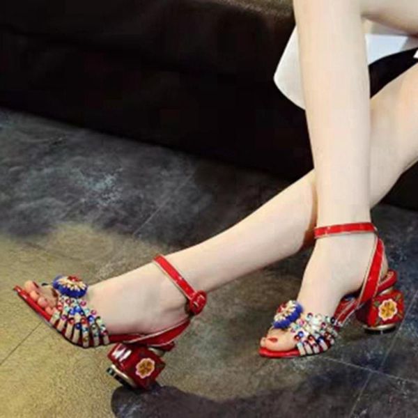 sandals brand design shoes women 2021 patent colorful buckle straps female flowear square thick heels pumps, Black
sandals brand design shoes women 2021 patent colorful buckle straps female flowear square thick heels pumps, Black