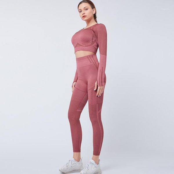 yoga outfits set women sport suit gym clothes 2 piece seamless hollow out fitness long sleeve crop high waist workout leggings1, White;red
yoga outfits set women sport suit gym clothes 2 piece seamless hollow out fitness long sleeve crop high waist workout leggings1, White;red