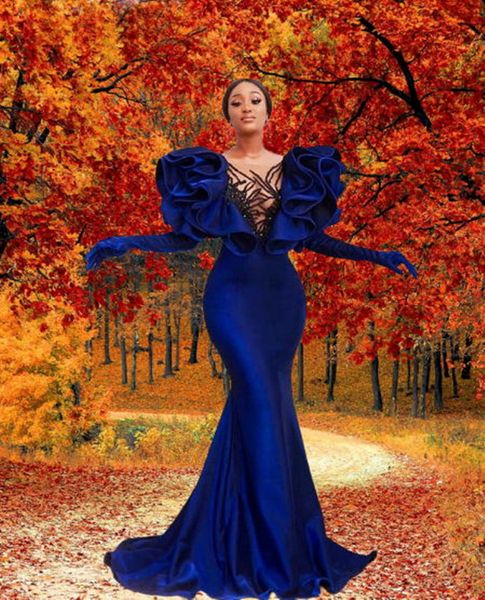 modest velvet mermaid prom dresses plus size ruffles cap sleeve elegant formal evening gowns vestido de novia, Black
modest velvet mermaid prom dresses plus size ruffles cap sleeve elegant formal evening gowns vestido de novia, Black