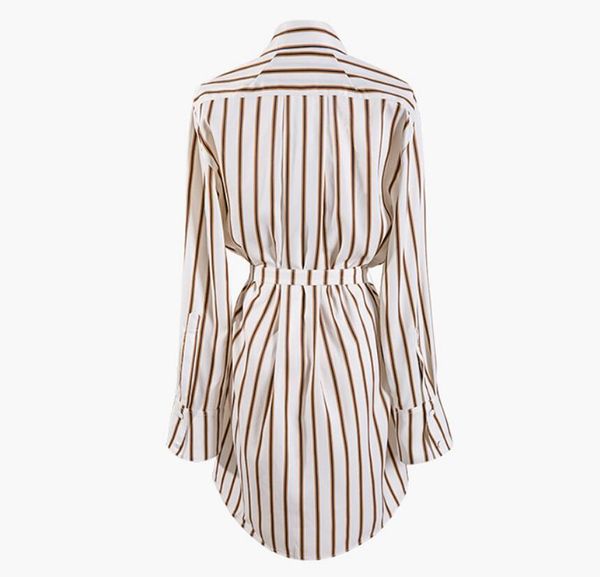 new spring summer lapel long sleeve striped pattern split joint irregular big size shirt women tide bow sashes blouse, White
new spring summer lapel long sleeve striped pattern split joint irregular big size shirt women tide bow sashes blouse, White
