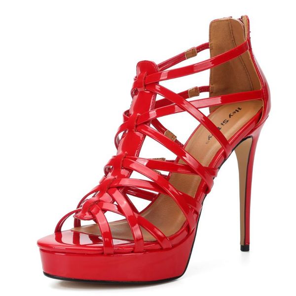sandals summer heeled sandal women shoes high heels peep toe back strap black red club style
sandals summer heeled sandal women shoes high heels peep toe back strap black red club style