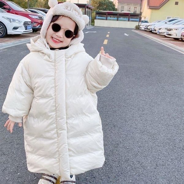 down coat korean children's jacket cute devil hat knee length boys and girls baby hooded thickened loose for 5-12 years kids, Blue;gray
down coat korean children's jacket cute devil hat knee length boys and girls baby hooded thickened loose for 5-12 years kids, Blue;gray