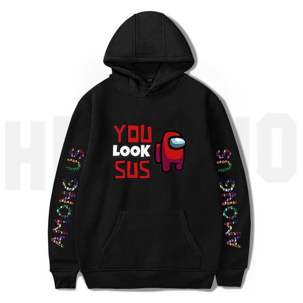 men's hoodies & sweatshirts oversized am ong hoodie impostor streetwear plus size video game kids lounge wear blusa moletom masculino a, Black
men's hoodies & sweatshirts oversized am ong hoodie impostor streetwear plus size video game kids lounge wear blusa moletom masculino a, Black