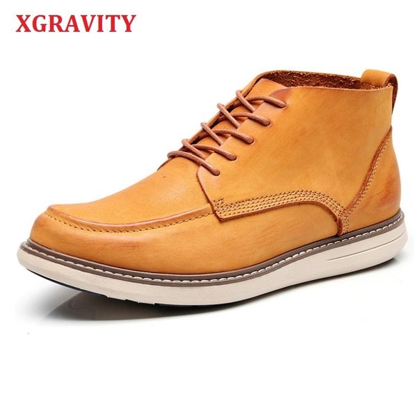 xgravity brand new spring winter men boots fashion men lace-up bullock shoes male soft comfortable footwear rome retro shoe a179 210429, Black
xgravity brand new spring winter men boots fashion men lace-up bullock shoes male soft comfortable footwear rome retro shoe a179 210429, Black