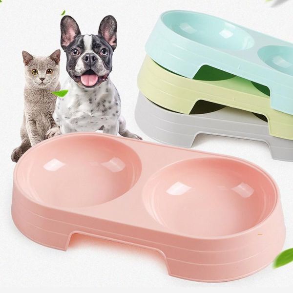 cat bowls & feeders plastic pet double creative easy to clean dog bowl water feeder candy color feeding supplies
cat bowls & feeders plastic pet double creative easy to clean dog bowl water feeder candy color feeding supplies