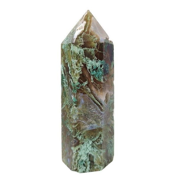decorative objects & figurines 6pcs natural water grass agate crystal tower point mineral stones energy healing crystals
decorative objects & figurines 6pcs natural water grass agate crystal tower point mineral stones energy healing crystals