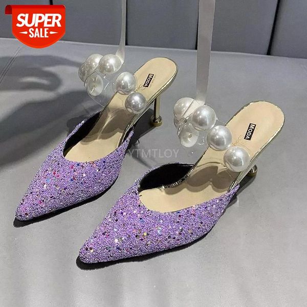 2021 new women pointed toe slides new summer mules sandals high heel slippers ladies shoes zapatillas mujer casa #sb7k, Black
2021 new women pointed toe slides new summer mules sandals high heel slippers ladies shoes zapatillas mujer casa #sb7k, Black