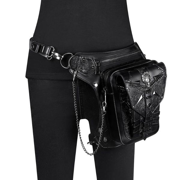 waist bags personality women's for female skulls chain decorate shoulder men's punk motorcycle crossbody bag
waist bags personality women's for female skulls chain decorate shoulder men's punk motorcycle crossbody bag