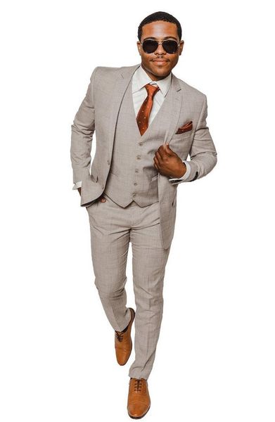 men's suits & blazers 3-piece slim business workwear groom wedding tuxedo dress suit jacket + pants vest, White;black
men's suits & blazers 3-piece slim business workwear groom wedding tuxedo dress suit jacket + pants vest, White;black