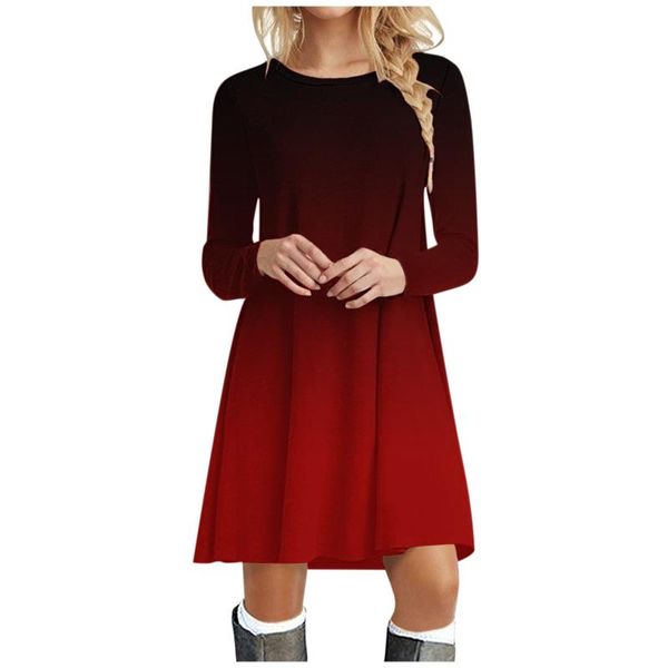 casual dresses winter christmas women gradient print vintage robe swing elegant party dress long sleeve rad vestido, Black;gray
casual dresses winter christmas women gradient print vintage robe swing elegant party dress long sleeve rad vestido, Black;gray