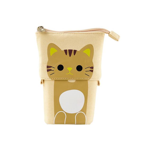 storage bags retractable cartoon cat pattern canvas case large capacity multifunctional student bag for pencil pen cosmetic glasses
storage bags retractable cartoon cat pattern canvas case large capacity multifunctional student bag for pencil pen cosmetic glasses