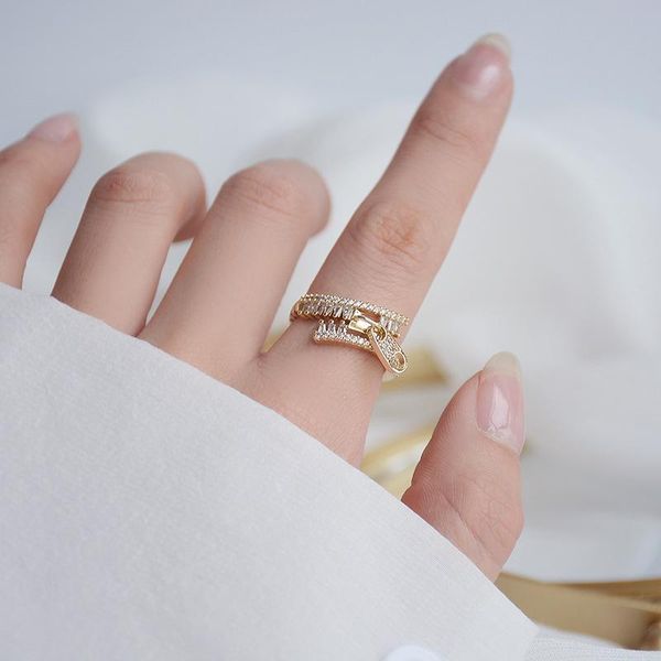 cluster rings 2021 zipper shape zircon gold opening neo gothic girls fashion jewelry wedding set accessories for woman, Golden;silver
cluster rings 2021 zipper shape zircon gold opening neo gothic girls fashion jewelry wedding set accessories for woman, Golden;silver