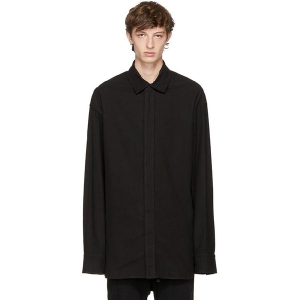 men's casual shirts clothing gd hair stylist fashion personality medium length loose long sleeved shirt plus size costumes, White;black
men's casual shirts clothing gd hair stylist fashion personality medium length loose long sleeved shirt plus size costumes, White;black
