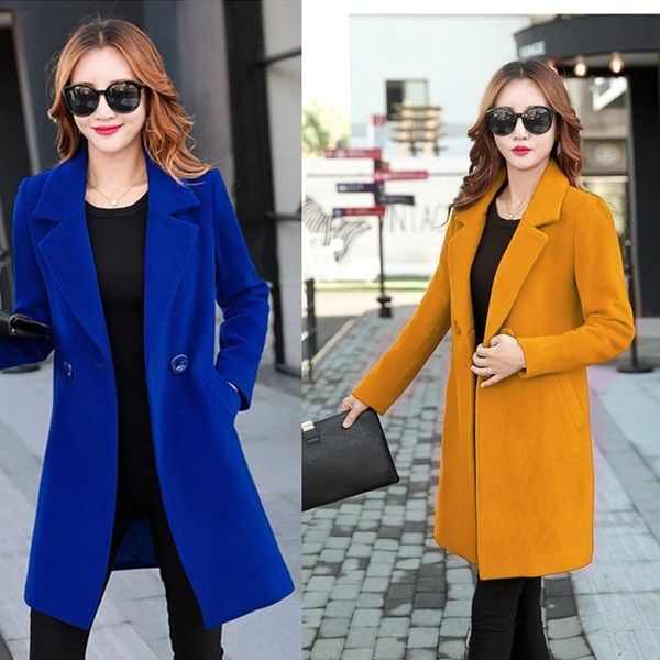 women's wool & blends 2021 autumn winter temperament buttons outerwear for ladies vintage coats classic chic jackets women, Black
women's wool & blends 2021 autumn winter temperament buttons outerwear for ladies vintage coats classic chic jackets women, Black