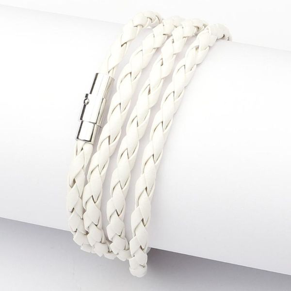 charm bracelets magnetic buckle bracelet for men accessories hand knitted braided pu leather rope braclets male jewelry armband mannen sl097, Golden;silver
charm bracelets magnetic buckle bracelet for men accessories hand knitted braided pu leather rope braclets male jewelry armband mannen sl097, Golden;silver