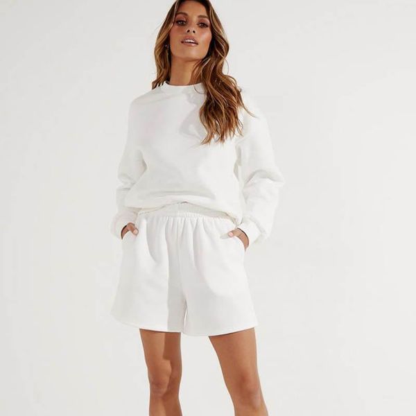 women's shorts women casual sports solid color elastic waist wide leg with slant pockets female tracksuit workout bottoms, White;black
women's shorts women casual sports solid color elastic waist wide leg with slant pockets female tracksuit workout bottoms, White;black