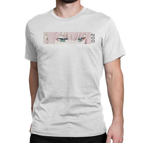 men's t-shirts zero two darling in the franxx those eyes t shirt 100% cotton novelty crew neck anime girl tee clothing plus size, White;black
men's t-shirts zero two darling in the franxx those eyes t shirt 100% cotton novelty crew neck anime girl tee clothing plus size, White;black
