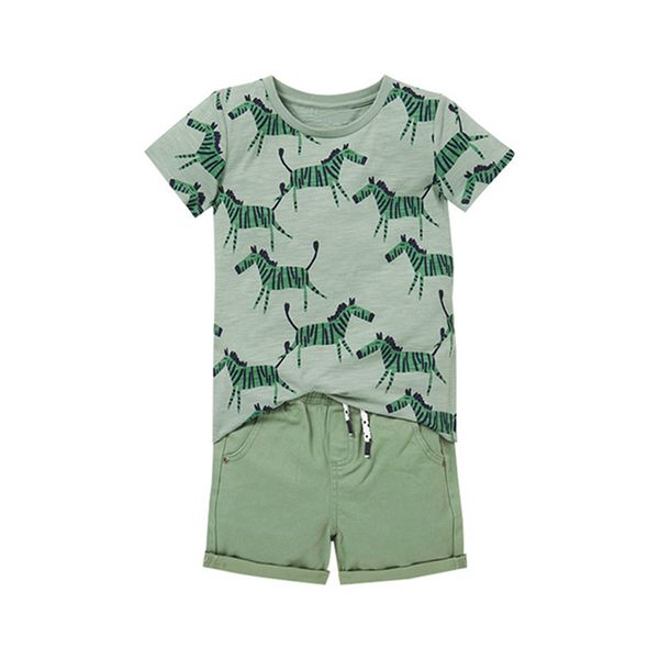 2-7 years baby boys summer clothes green t shirt printed tiger + grenn solid short pants cotton sets children outfit, Red;yellow
2-7 years baby boys summer clothes green t shirt printed tiger + grenn solid short pants cotton sets children outfit, Red;yellow