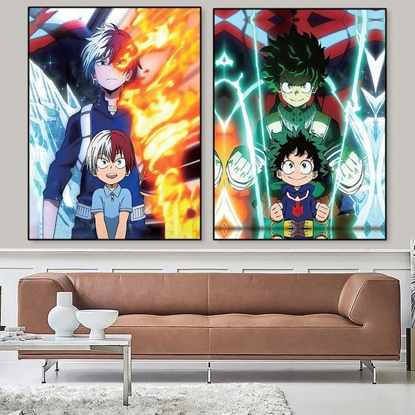 paintings canvas painting wall art japanese anime my hero academia prints and posters home bedroom living room decor (no frame)
paintings canvas painting wall art japanese anime my hero academia prints and posters home bedroom living room decor (no frame)