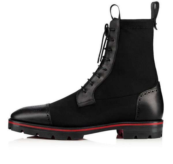 luxurious designer red bottom high ankle boots for men shoes kicko croc style black suede calfskin elegant men's low heels boot
luxurious designer red bottom high ankle boots for men shoes kicko croc style black suede calfskin elegant men's low heels boot