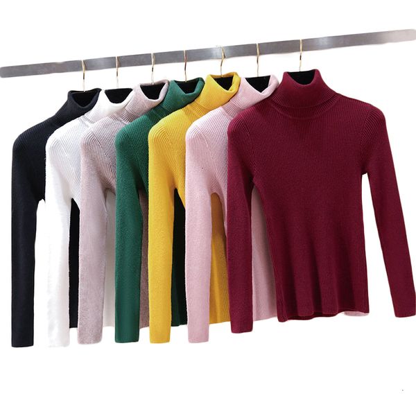 2021 autumn winter sweaters slim fit knitted female turtleneck casual solid color elasticity basic sweater women jh7k, White;black
2021 autumn winter sweaters slim fit knitted female turtleneck casual solid color elasticity basic sweater women jh7k, White;black