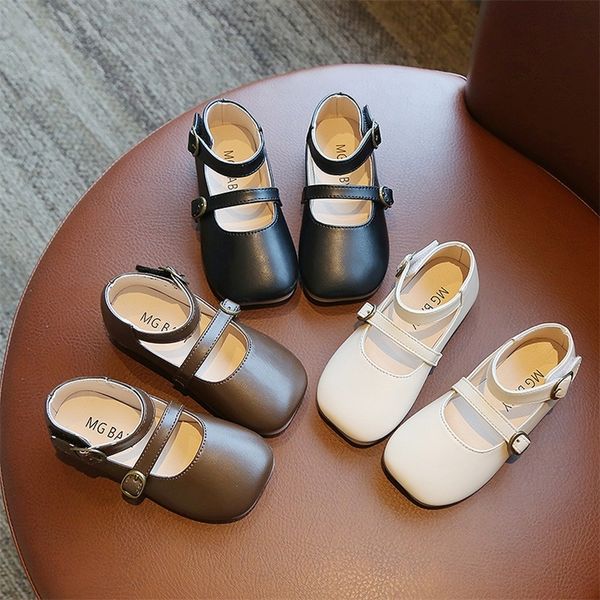 children's leather shoes anti-slip solid color breath kids baby girls boys soft british party student rubber baby shoes sandals 210306, Black;red
children's leather shoes anti-slip solid color breath kids baby girls boys soft british party student rubber baby shoes sandals 210306, Black;red