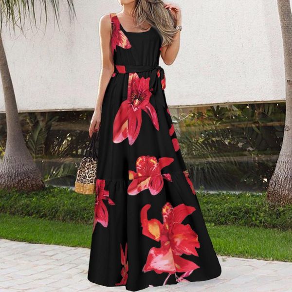 casual dresses celmia bohemian maxi dress 2022 women vintage summer sundress sleeveless leopard print party vestido oversized, Black;gray
casual dresses celmia bohemian maxi dress 2022 women vintage summer sundress sleeveless leopard print party vestido oversized, Black;gray