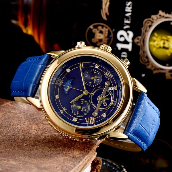 5-Mens gold watches leather strap quartz movement fashion small dial Monte luxury sports work Commerce military
5-Mens gold watches leather strap quartz movement fashion small dial Monte luxury sports work Commerce military