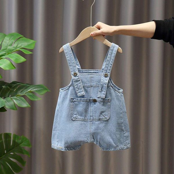 children's shorts boys and girls shorts baby children's denim suspenders kids summer clothes baby pants 0-6t, Black
children's shorts boys and girls shorts baby children's denim suspenders kids summer clothes baby pants 0-6t, Black