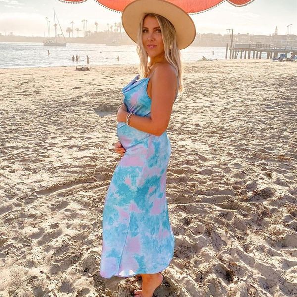 the new european & american spring summer women's printed pile neck sling fishtail dress 2021 maternity casual dress, White
the new european & american spring summer women's printed pile neck sling fishtail dress 2021 maternity casual dress, White