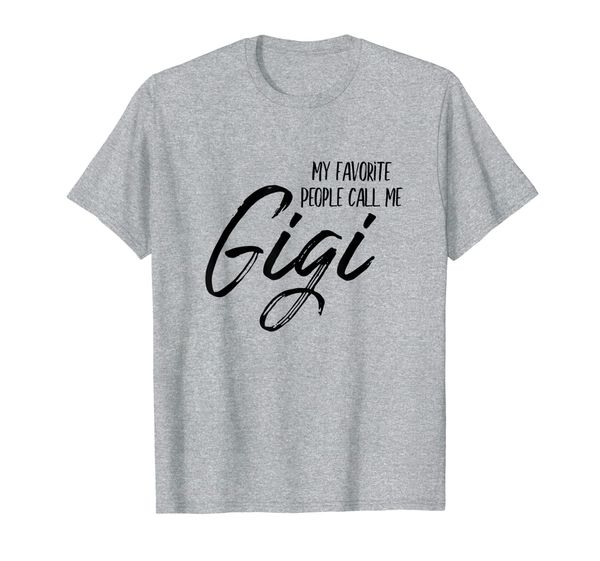 my favorite people call me gigi shirt grandma mother tee, White;black 
my favorite people call me gigi shirt grandma mother tee, White;black